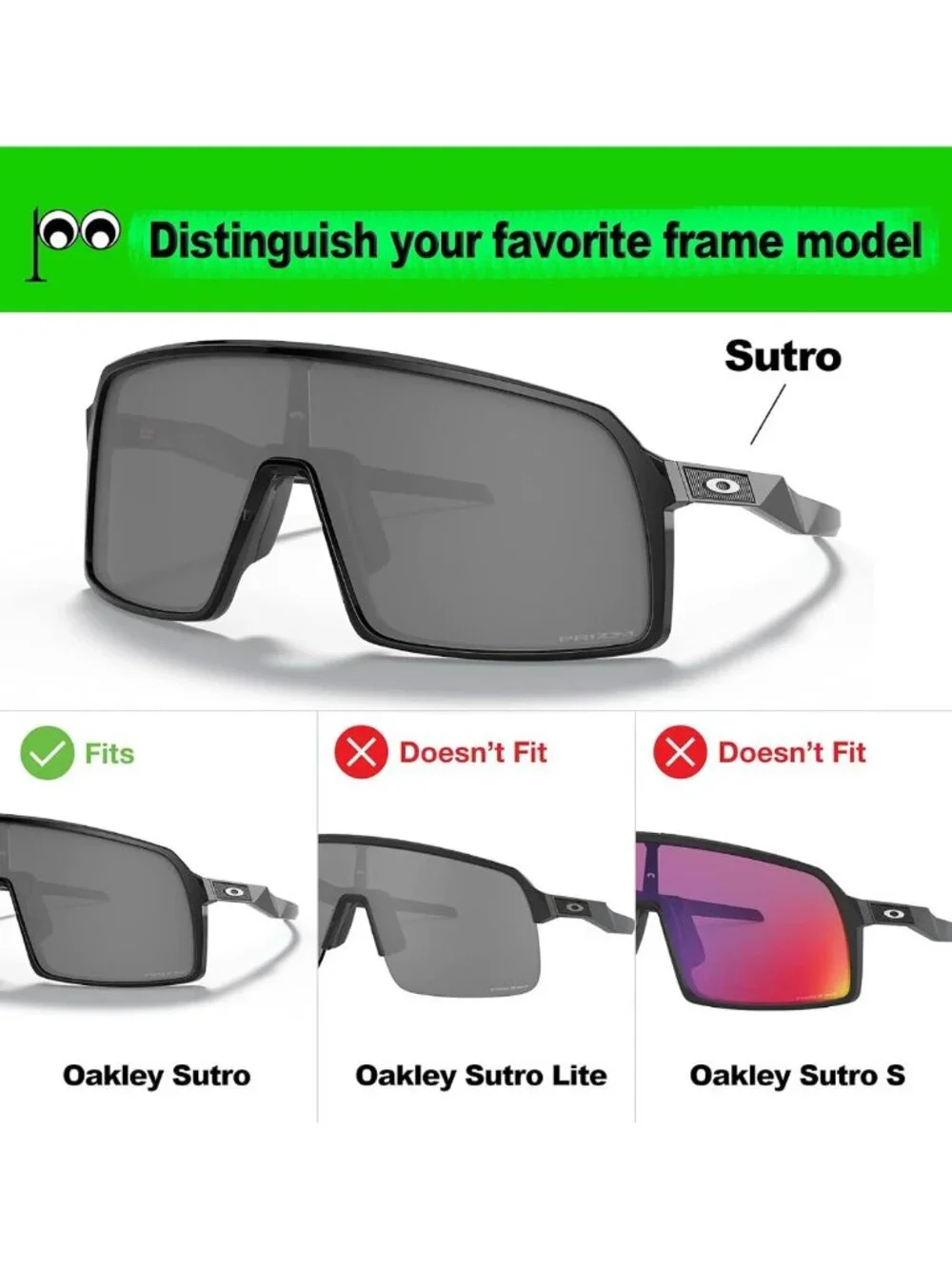 Polarized Replacement Lenses for Sutro Sunglasses OO9406 - UV Protection